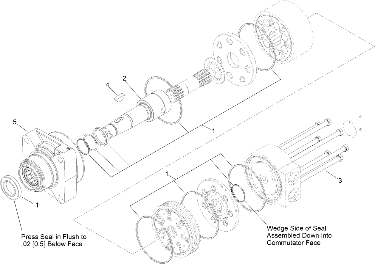 Hydraulic Motor Assembly No. 106-7654