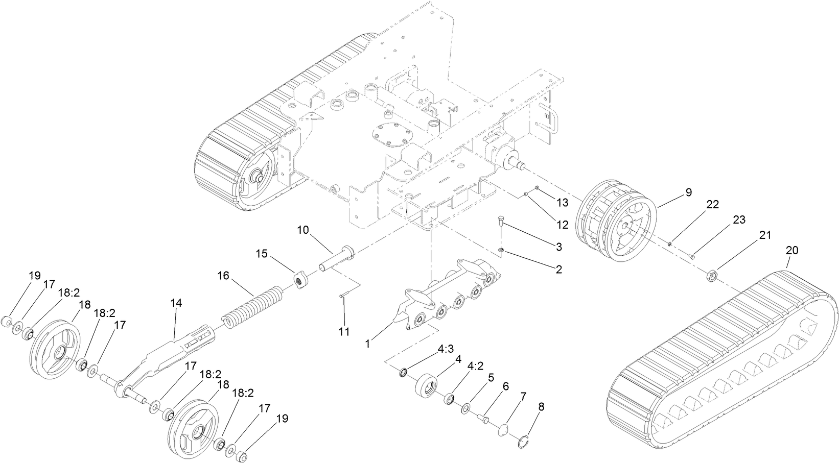 Track and Traction Assembly