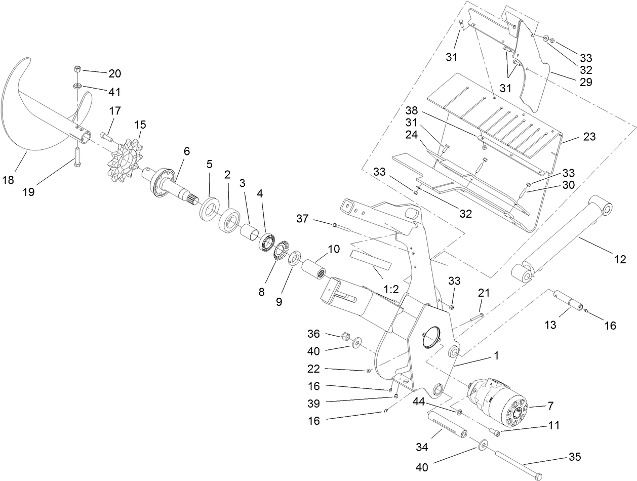 Trencher Assembly