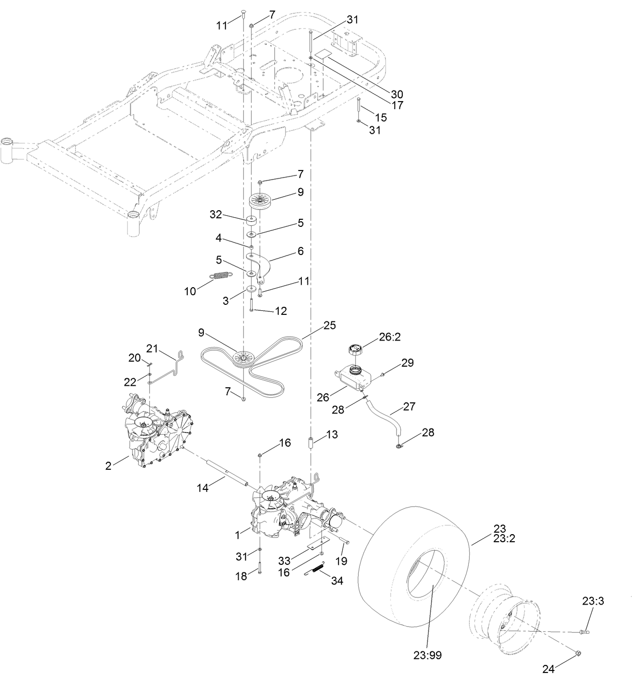 Parts – TITAN ZX4800 Zero-Turn-Radius Riding Mower | Toro