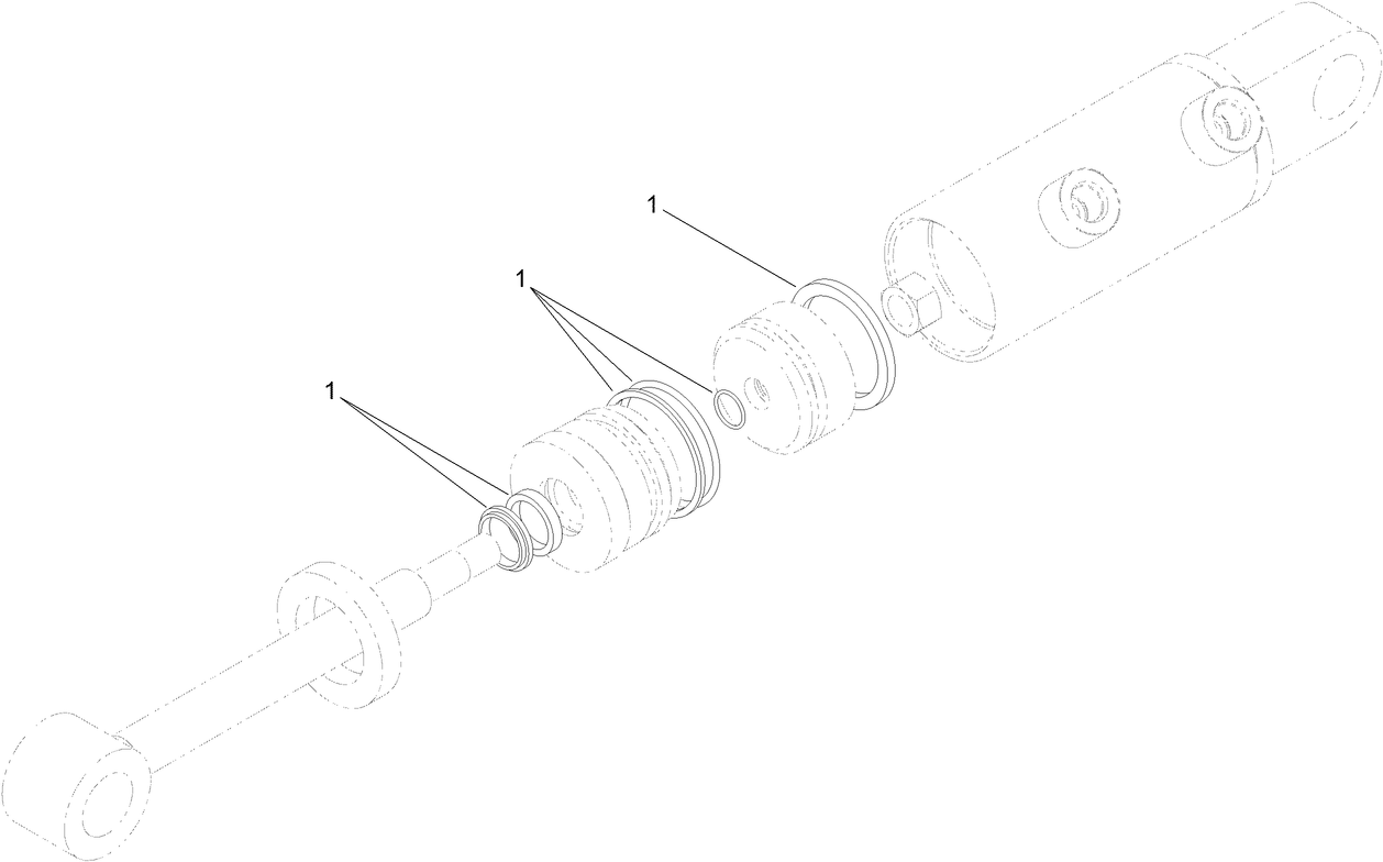 Hydraulic Cylinder Assembly No. 110-5424