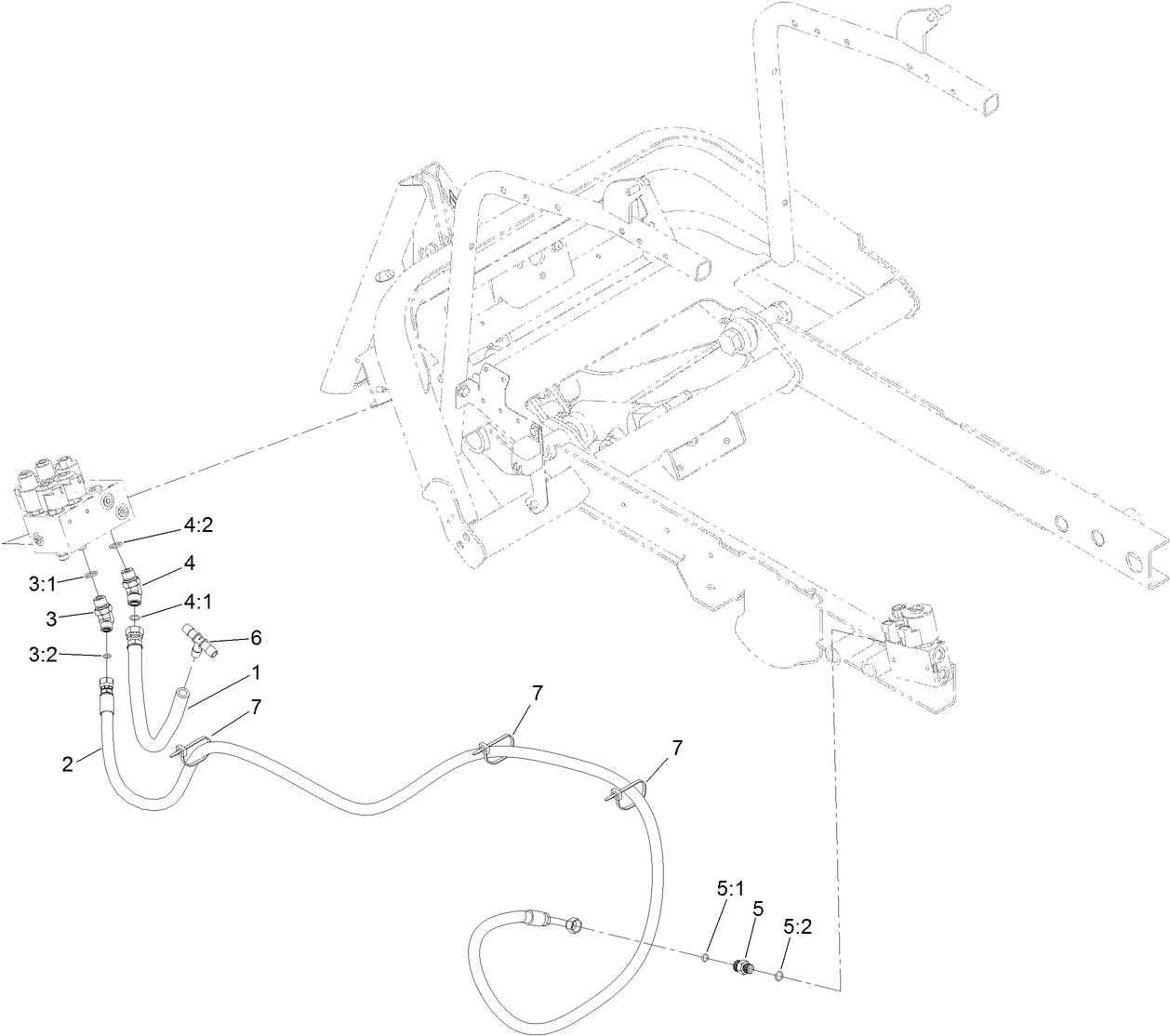 Hydraulic Hose and Fitting Assembly