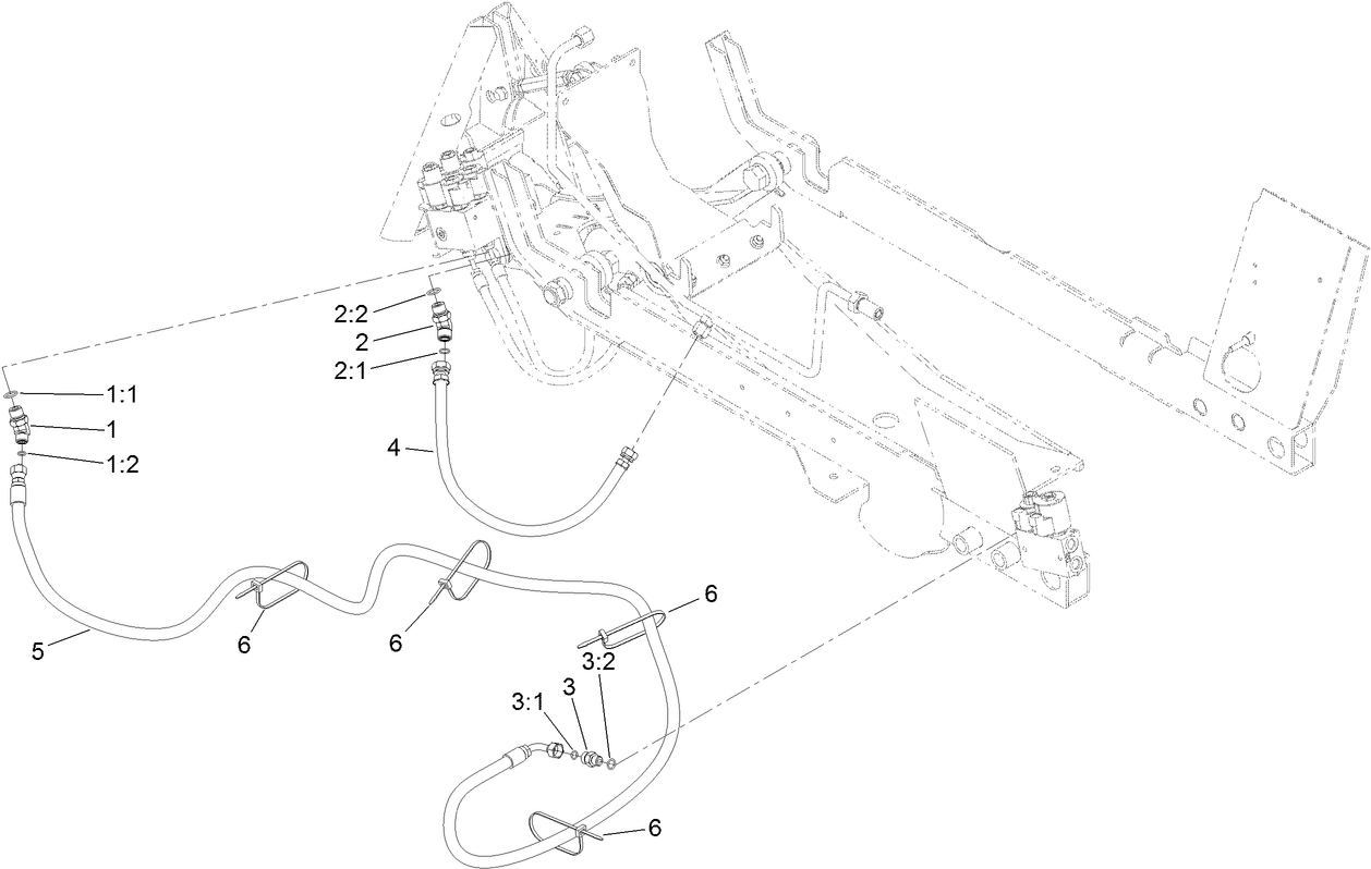 Hydraulic Hose and Fitting Assembly