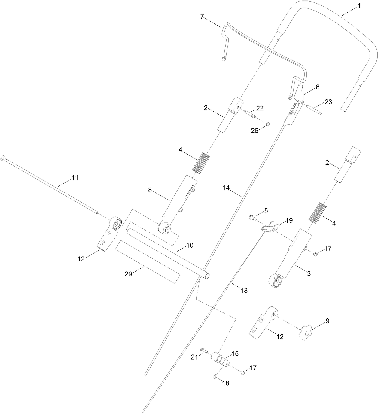 Upper Handle Assembly