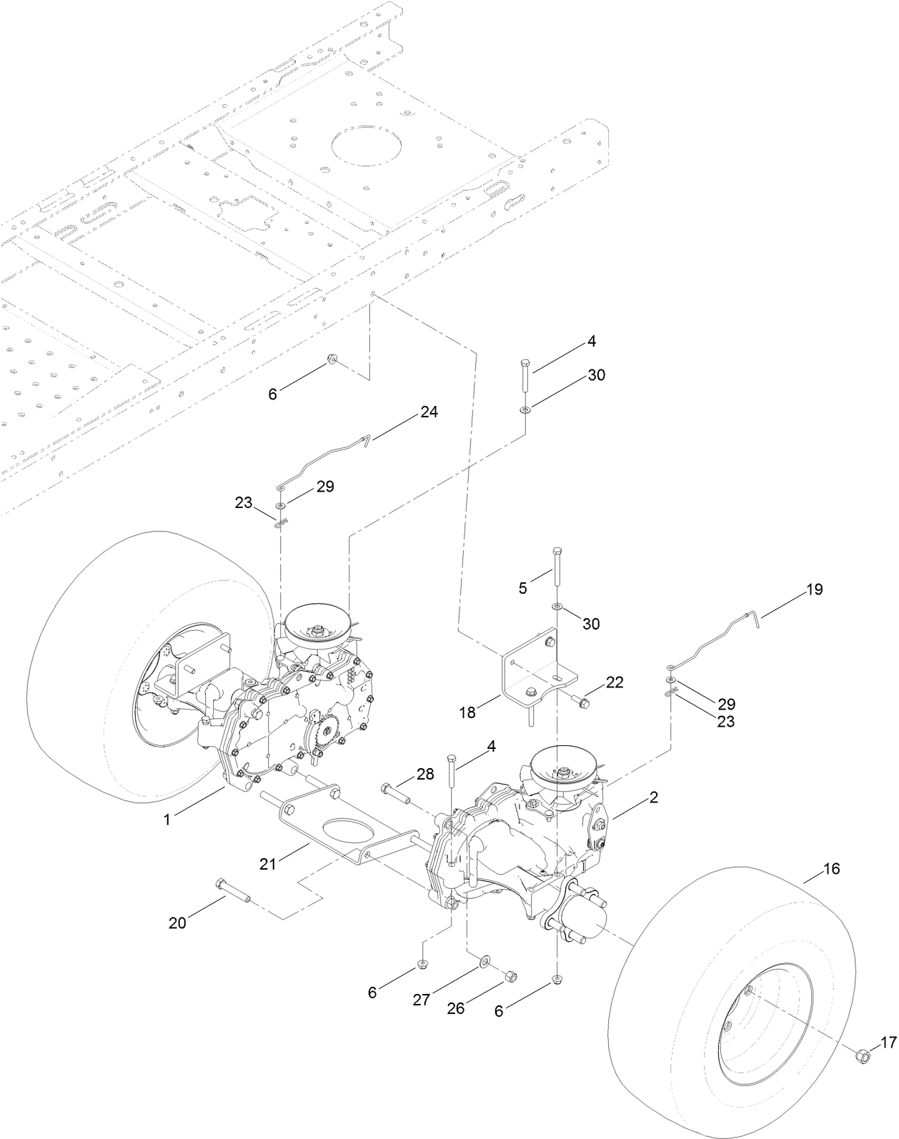 Hydro Transaxle Assembly