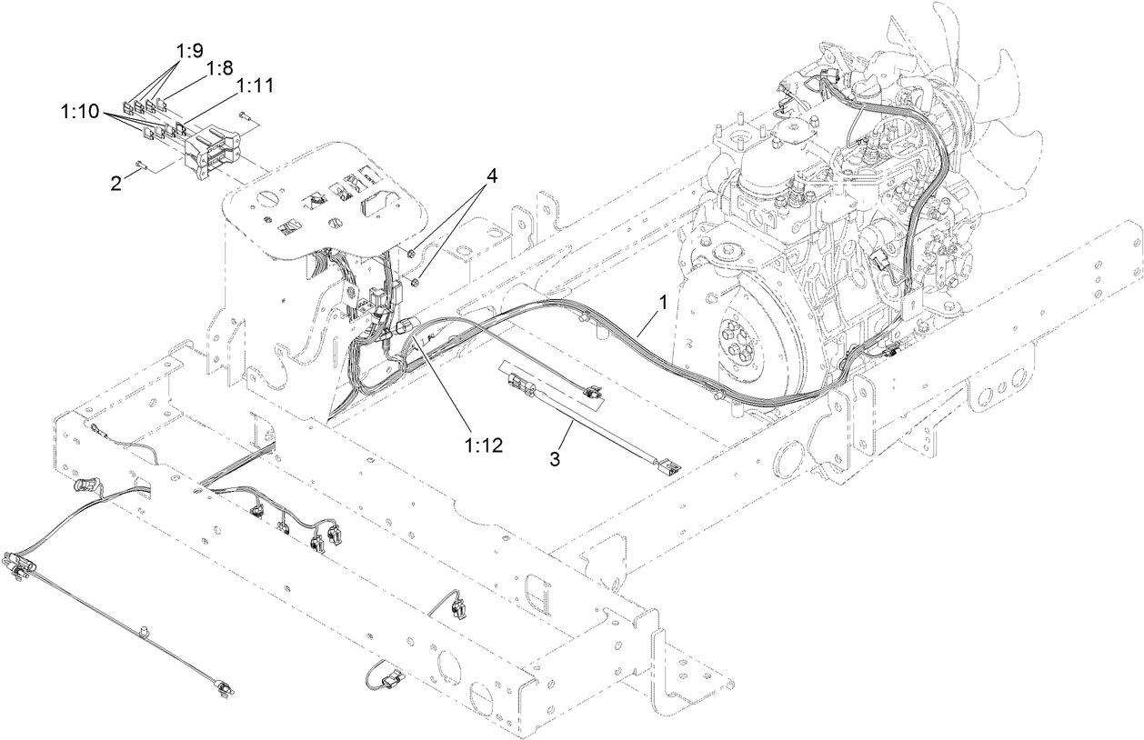 Main Wire Harness Assembly
