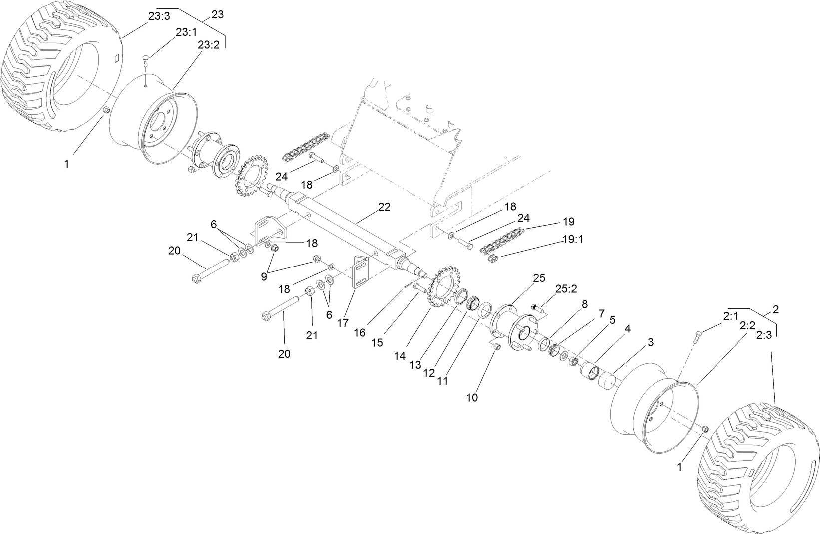 Front Axle Assembly