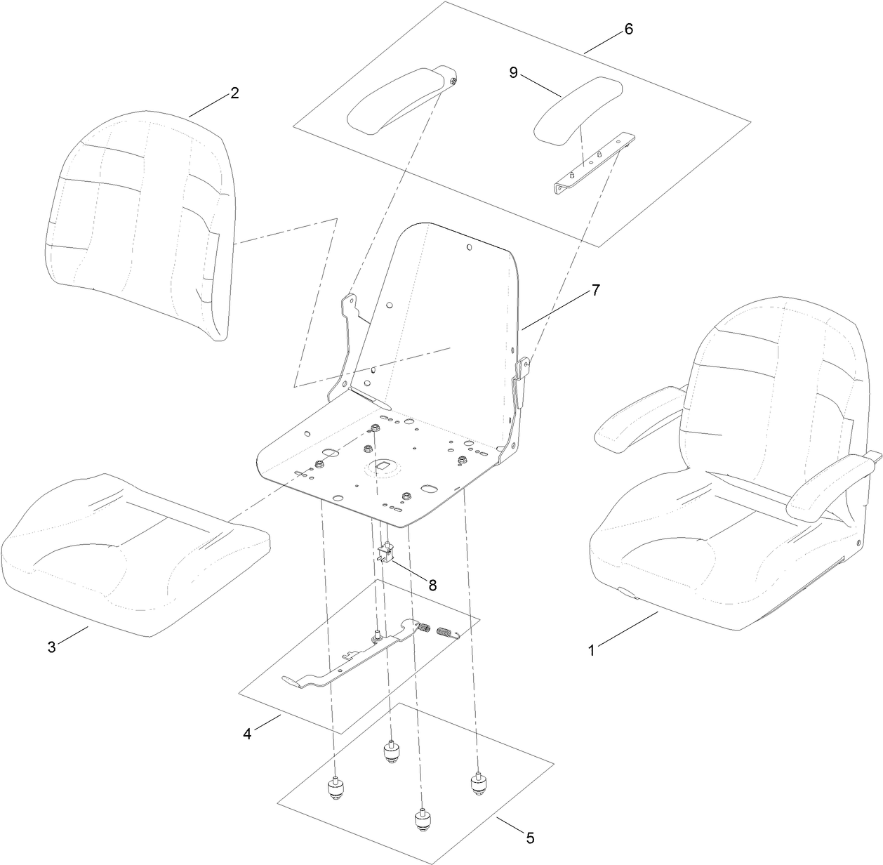 Seat Assembly No. 131-4147