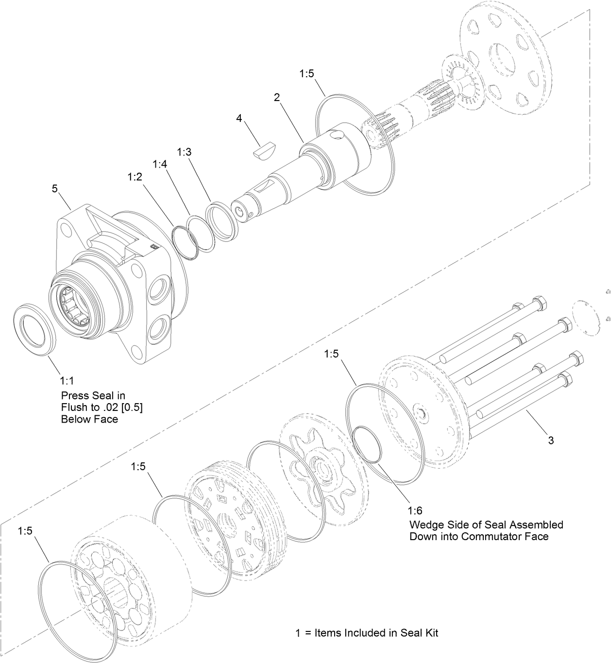 Hydraulic Motor Assembly No. 99-3052