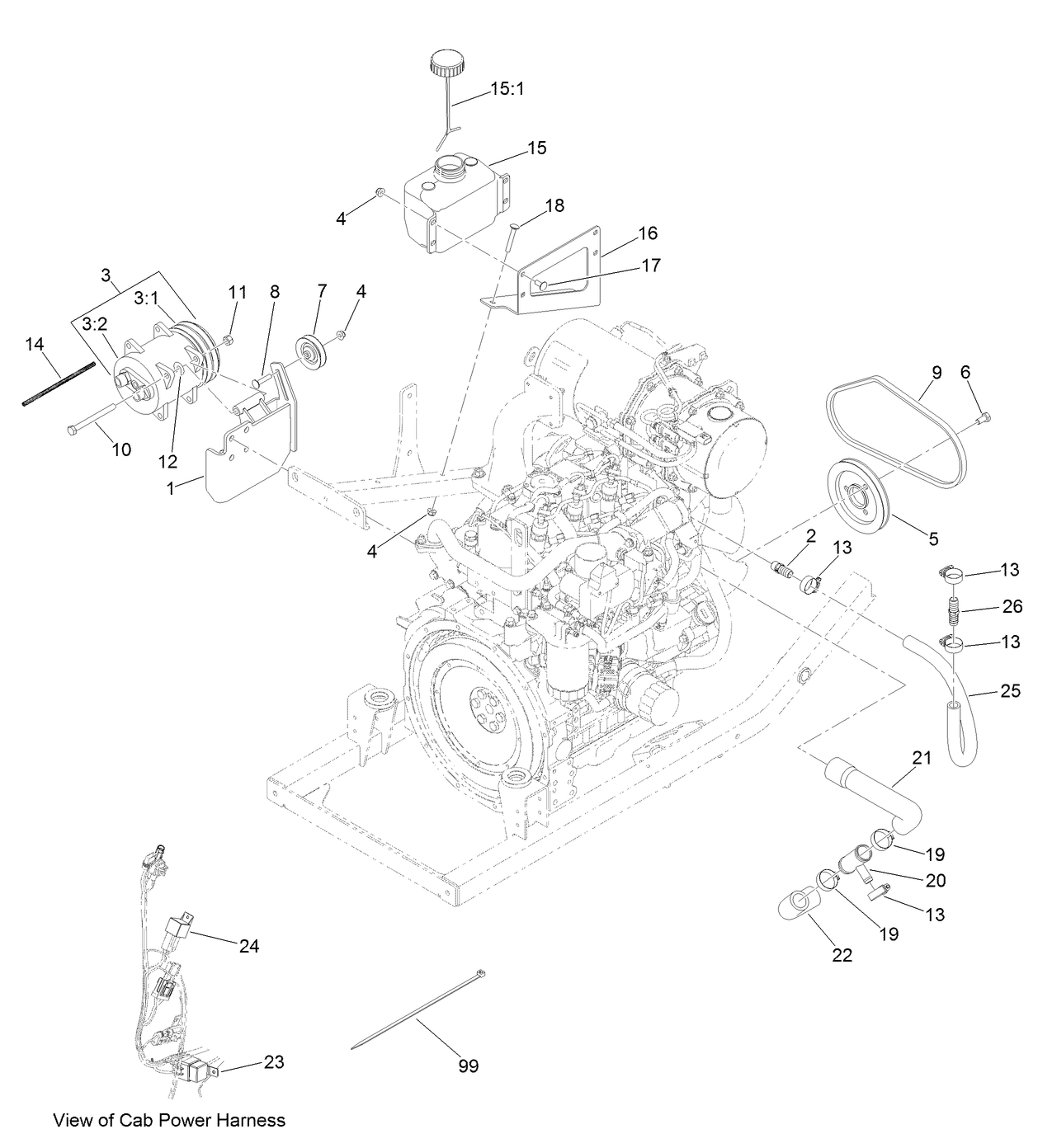 Yanmar Air Conditioner Assembly
