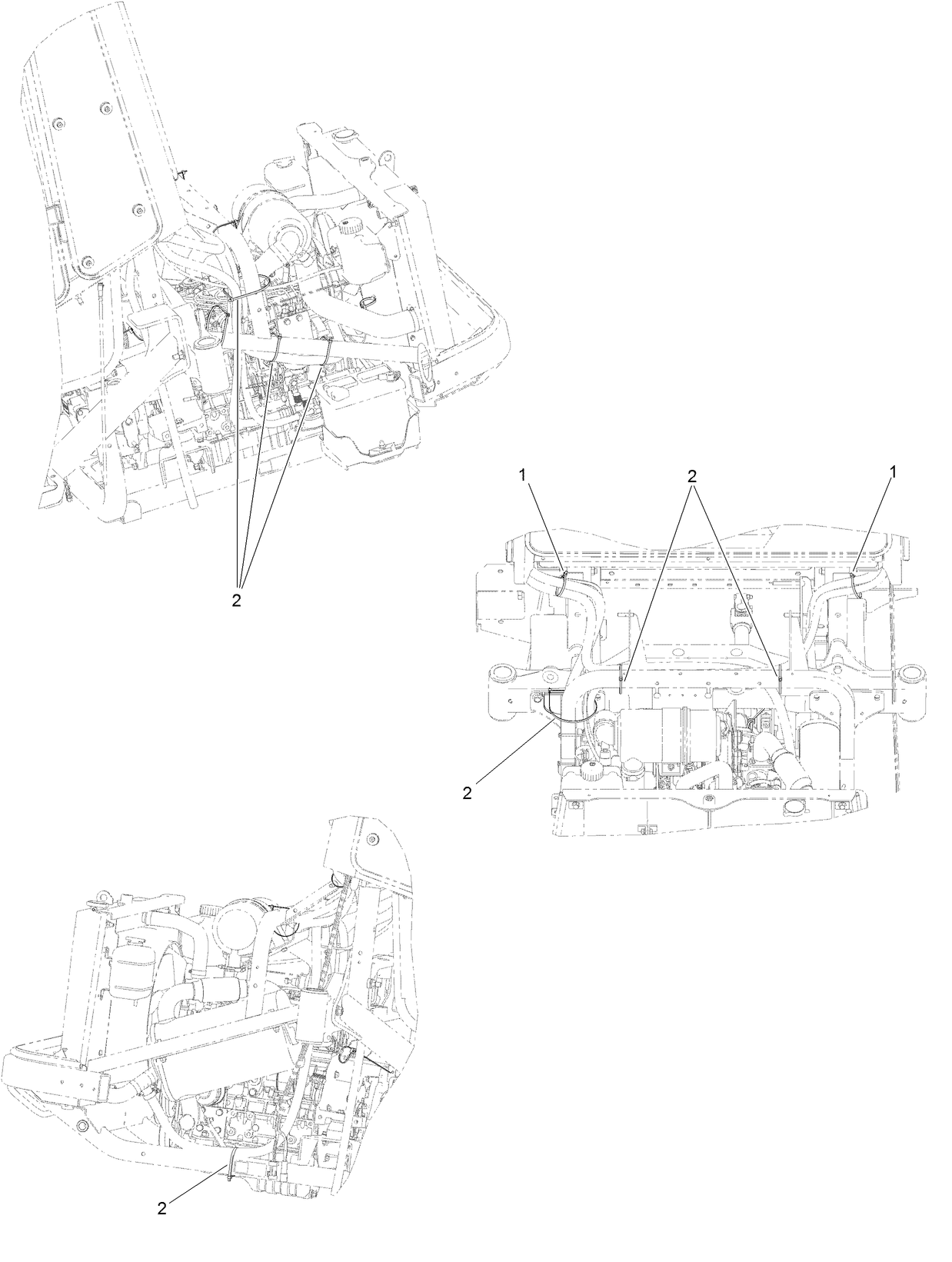 Cab Cable Tie Assembly