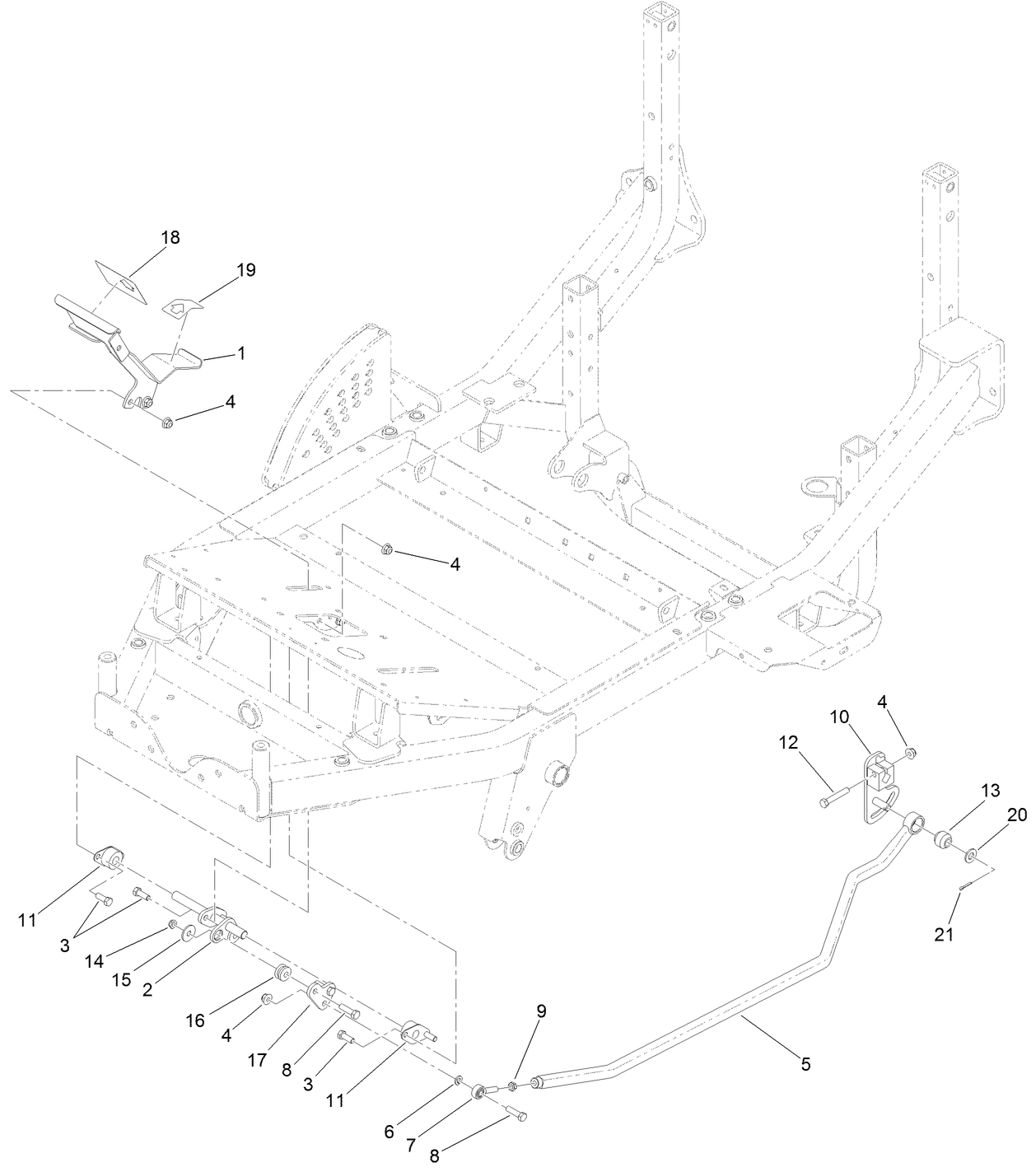 Traction Pedal Assembly