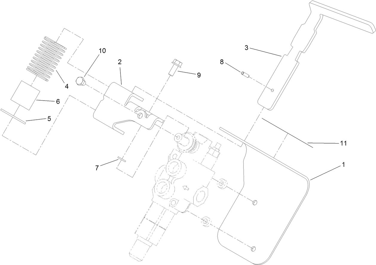 Auxiliary Control Lever Assembly