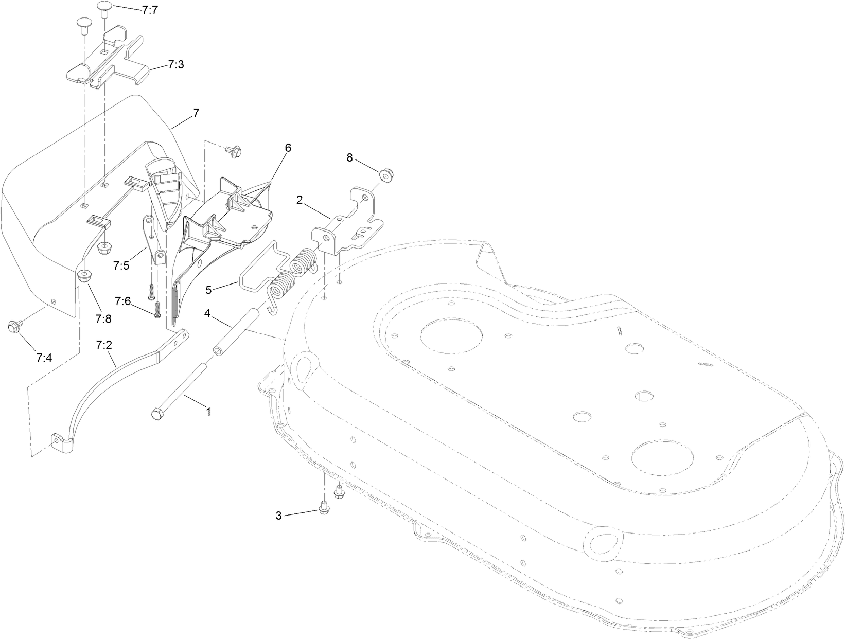 Side Discharge Chute Assembly