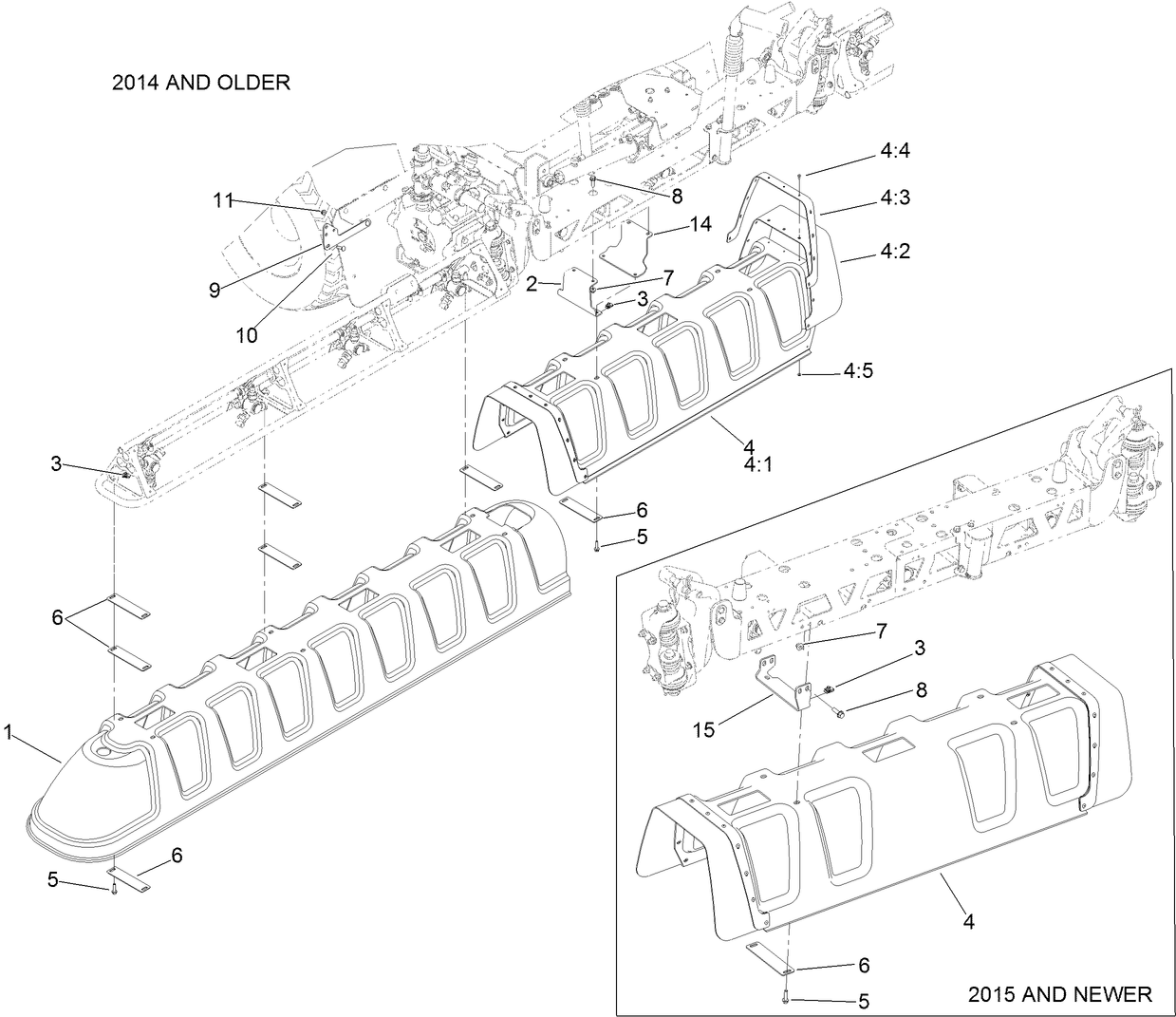 Covered Boom Assembly
