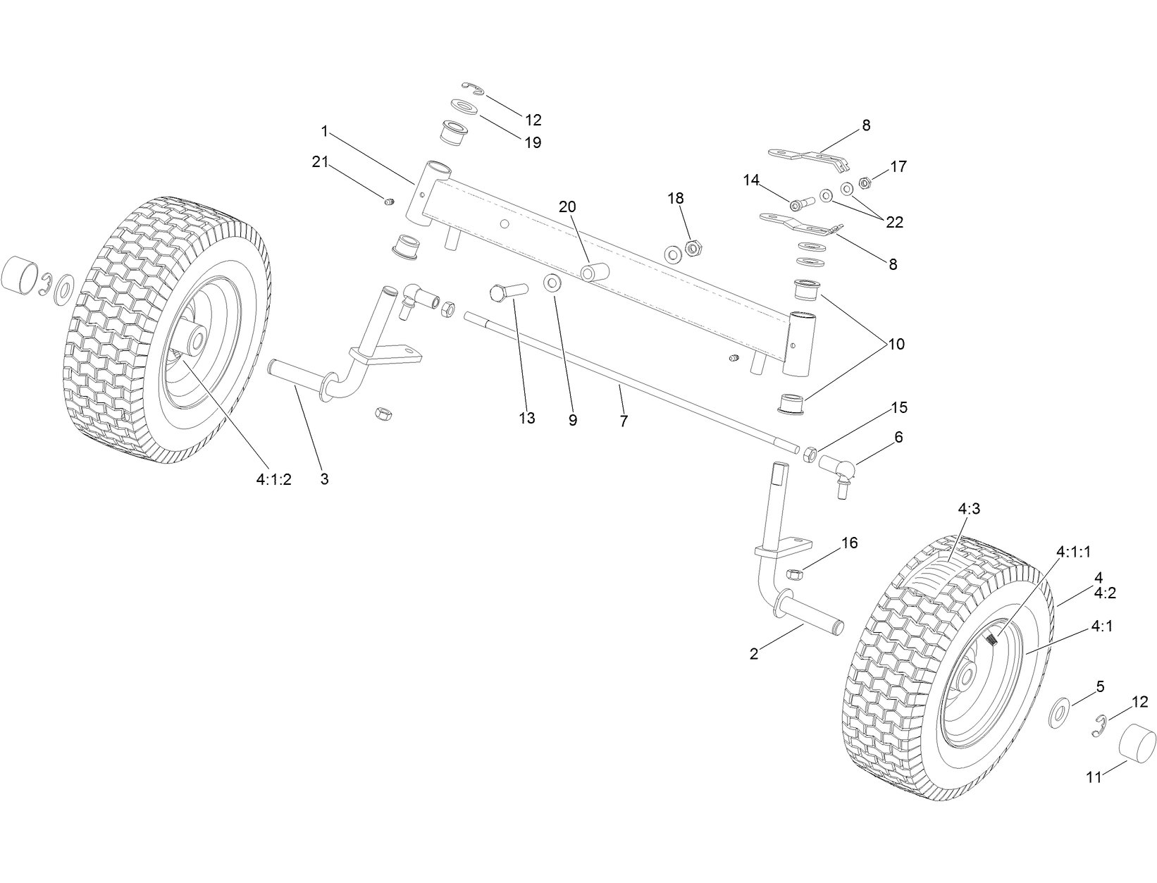Front Axle Assembly