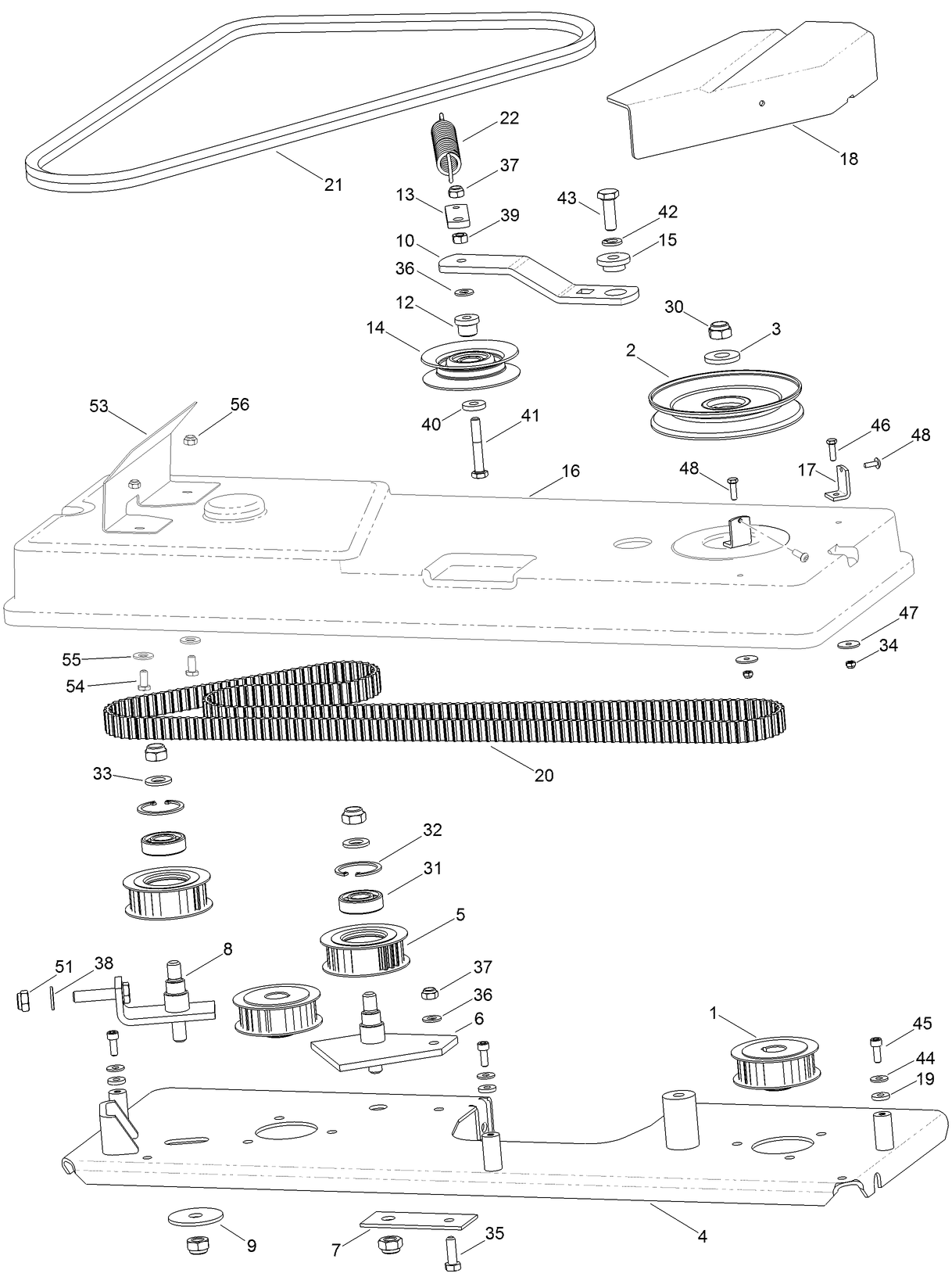 Cutting Drive System Assembly