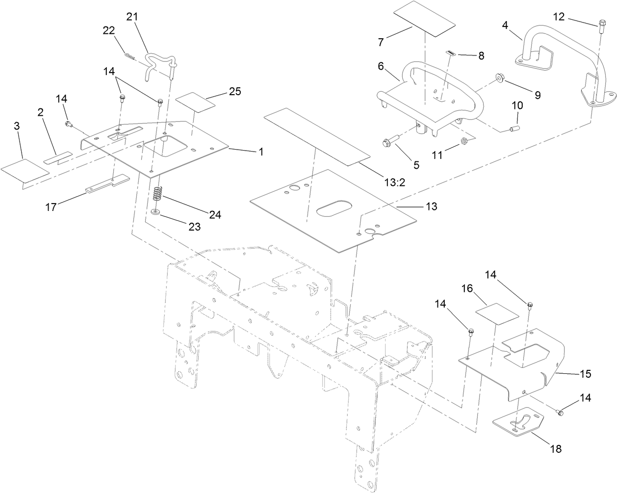 Control Handle and Reference Bar Assembly
