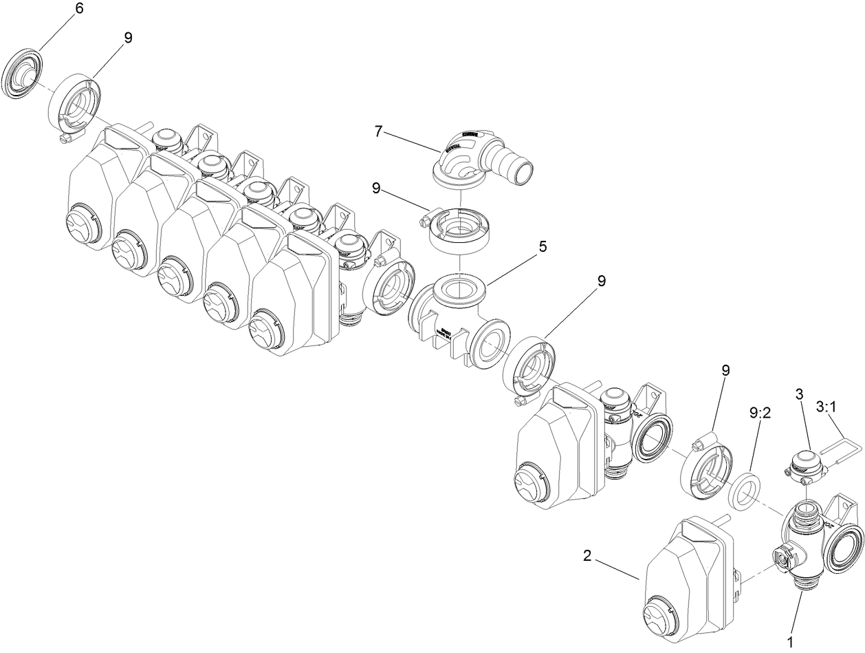 Manifold Valve Assembly No. 131-7269