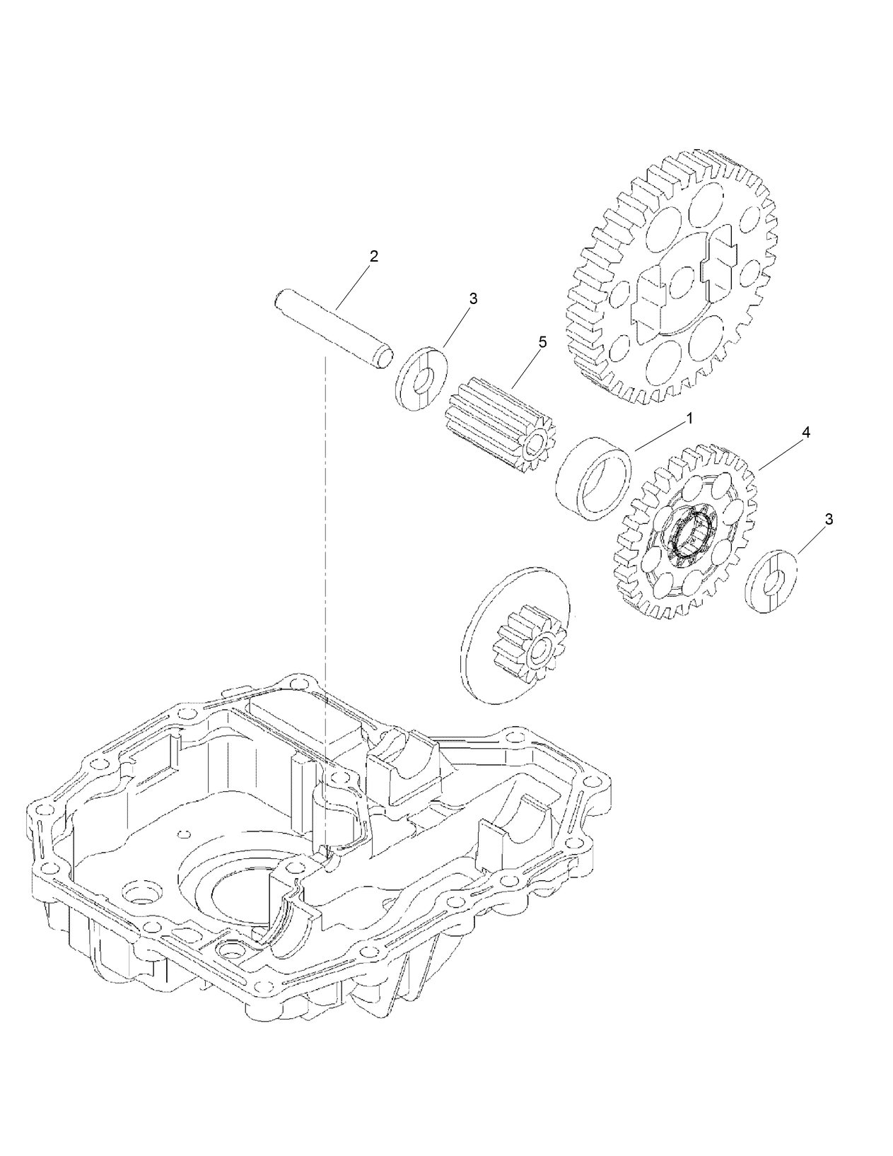 Final Pinion Assembly Transmission Assembly No. 114-3155