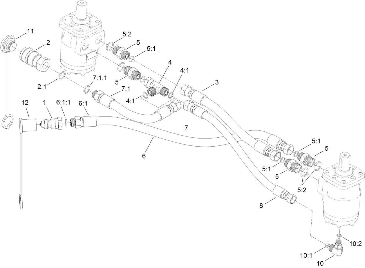 Twin Spinner Hydraulic Assembly
