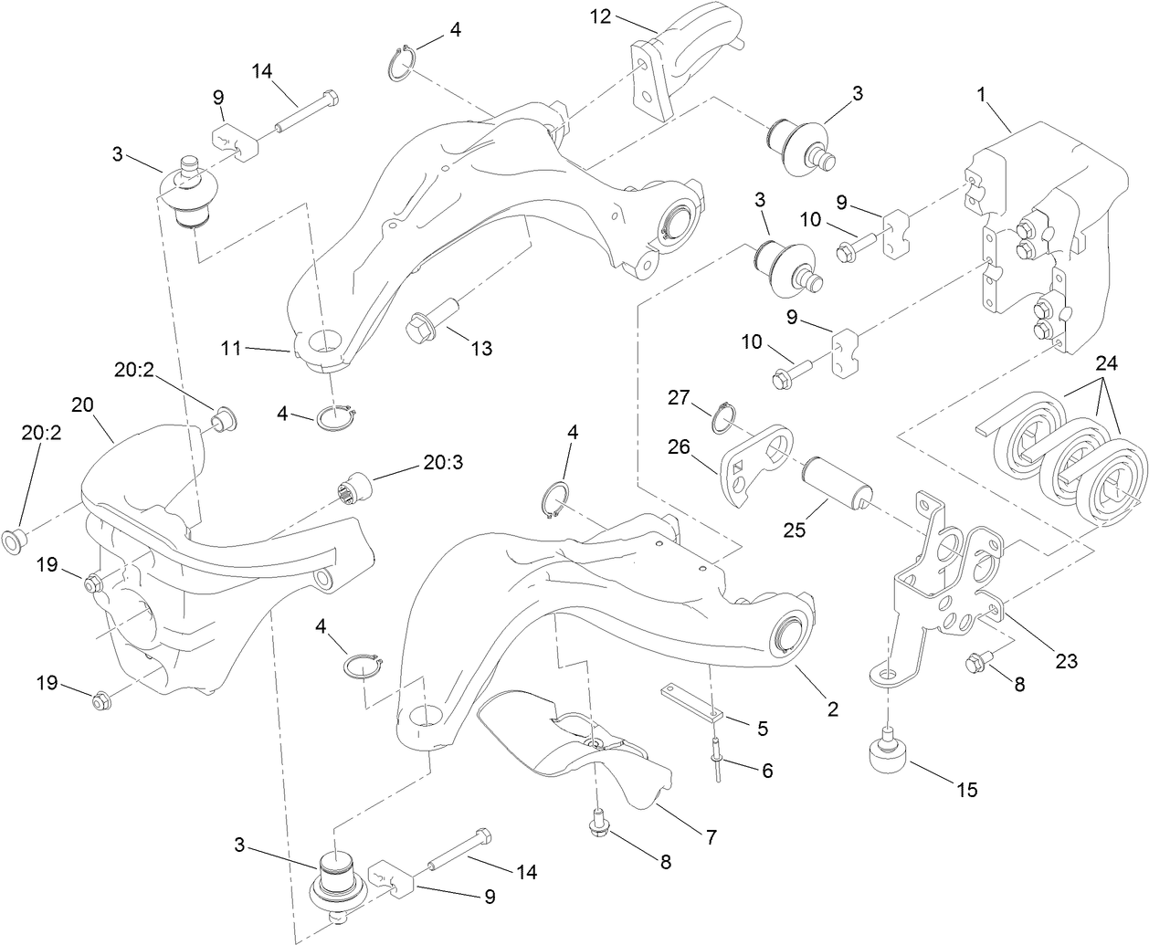 Suspension A-Arm Assembly
