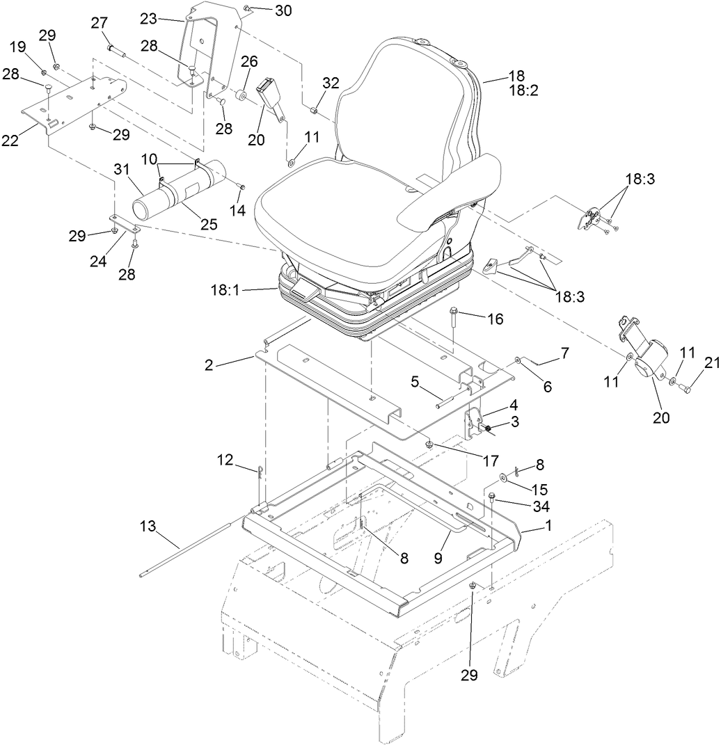 Seat Mounting Assembly