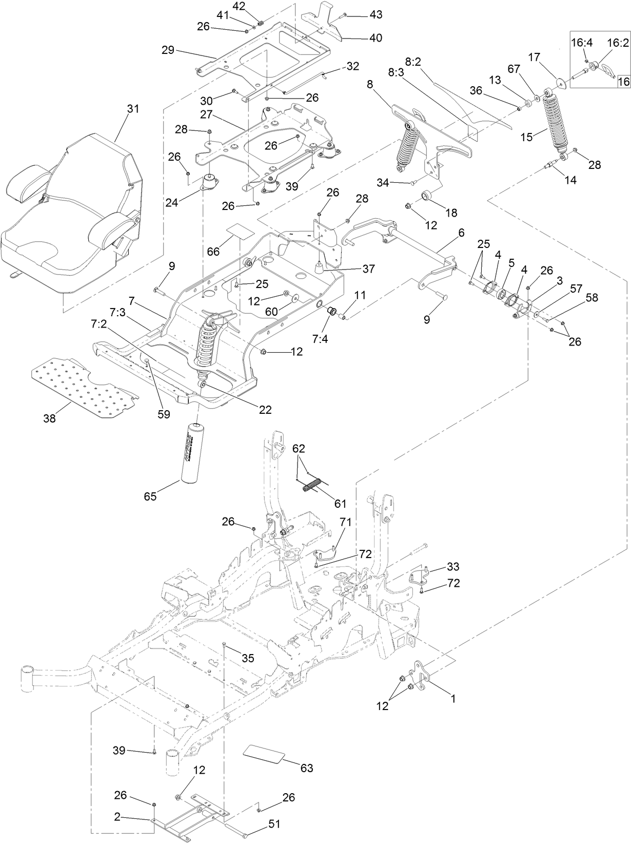 Suspension Platform Assembly