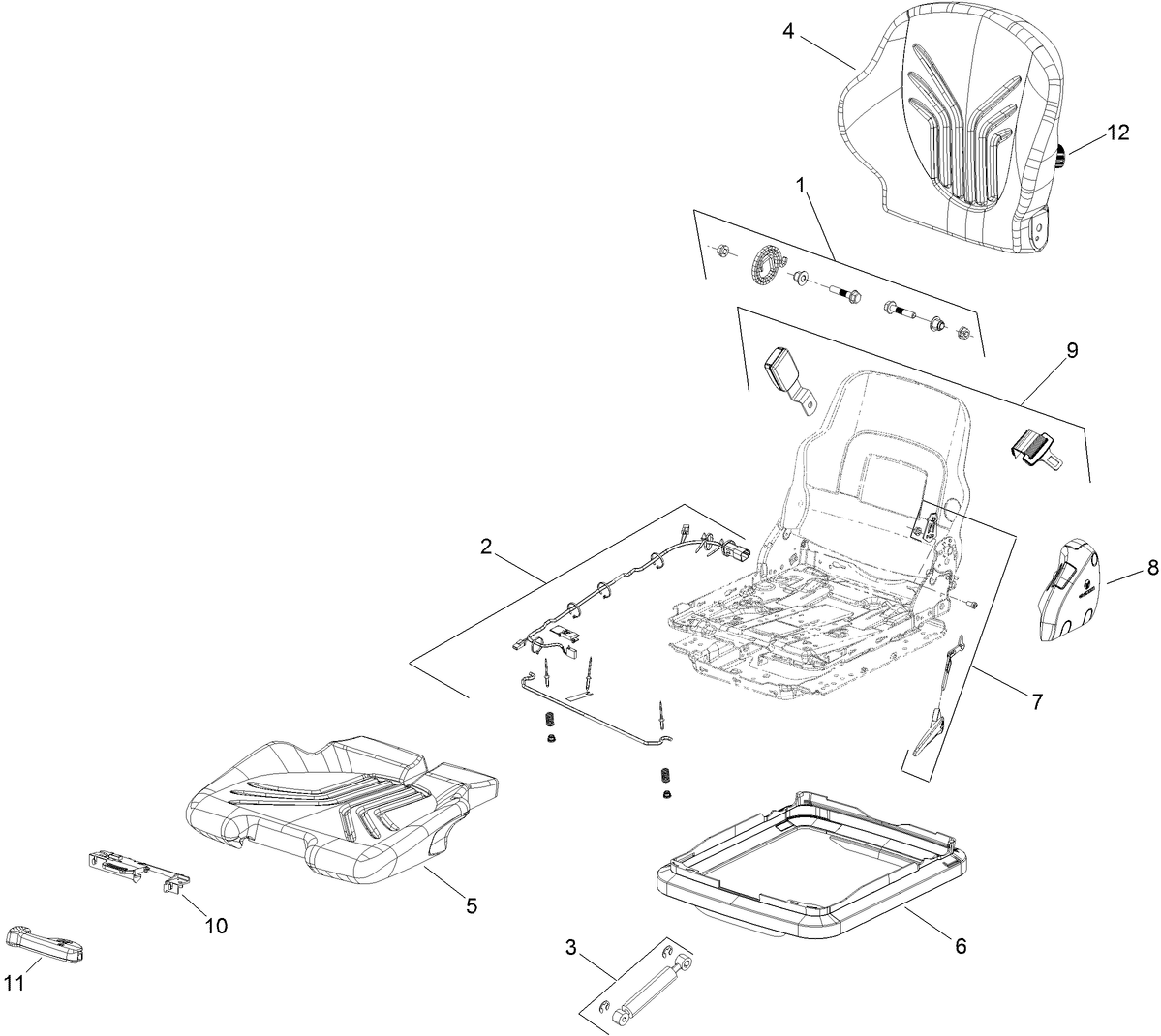 Seat Assembly No. 114-1049
