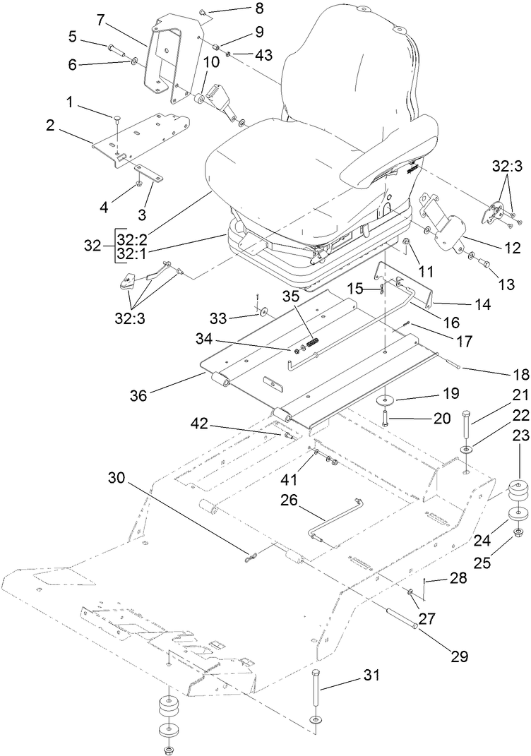 Seat Base and Seat Assembly