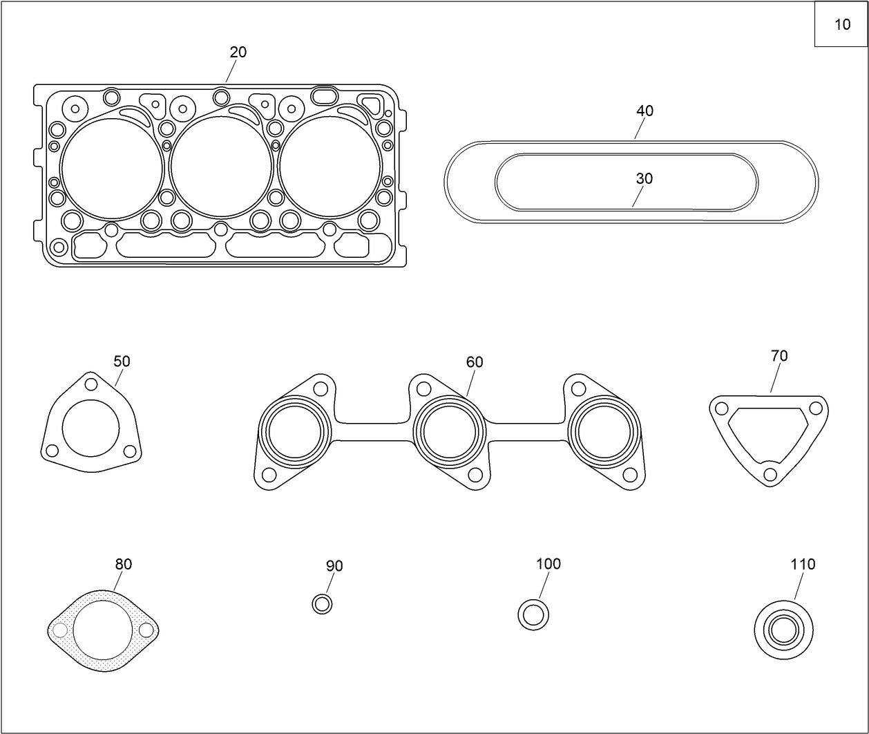 Upper Engine Gasket Kit