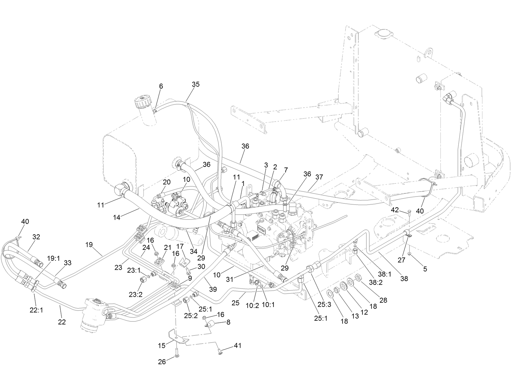 Hydraulic Tube and Hose Assembly