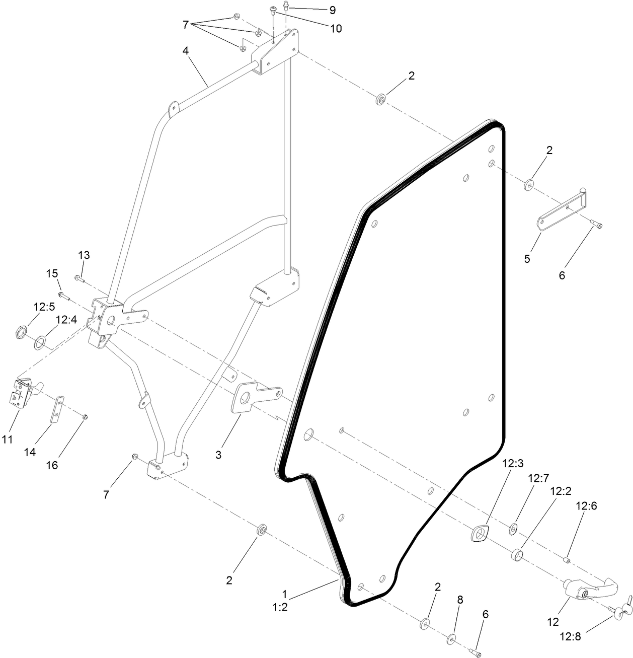 LH Door Assembly