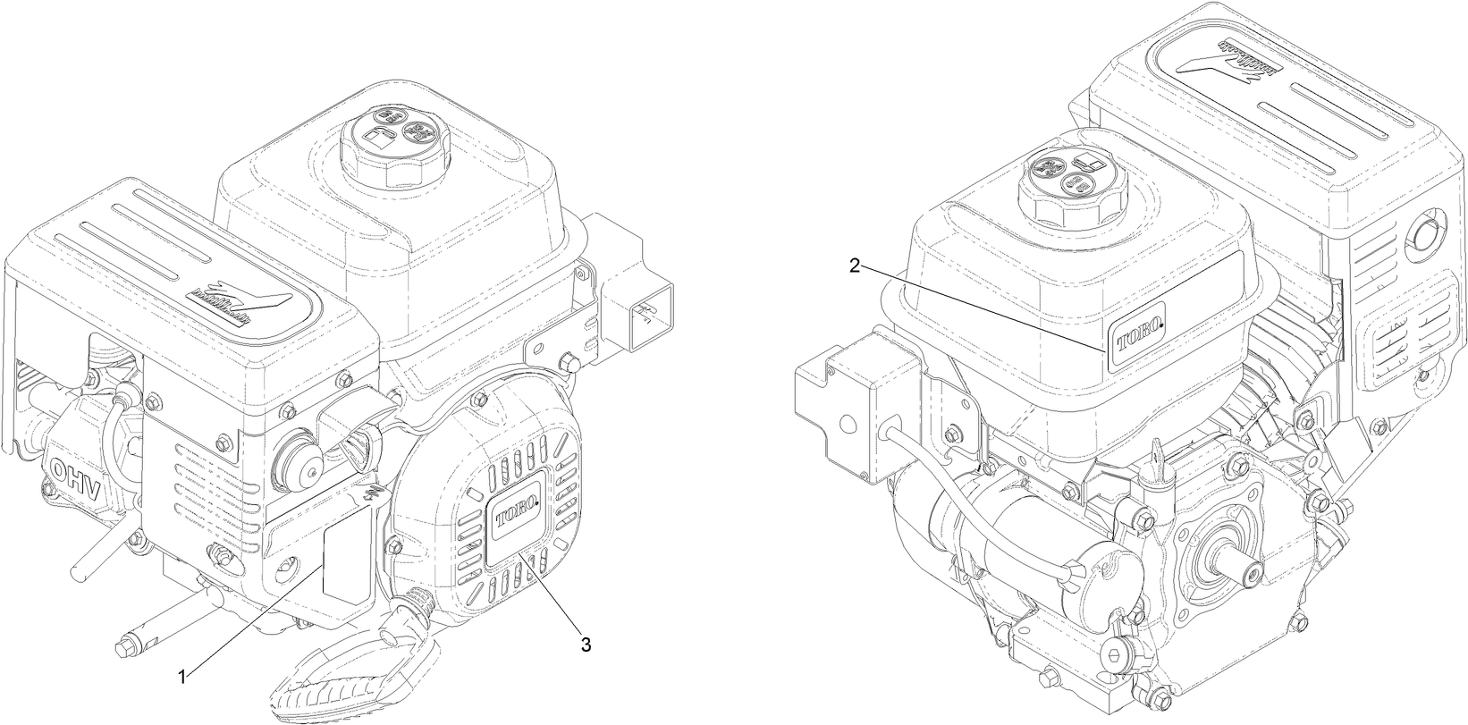 Engine Decal Assembly