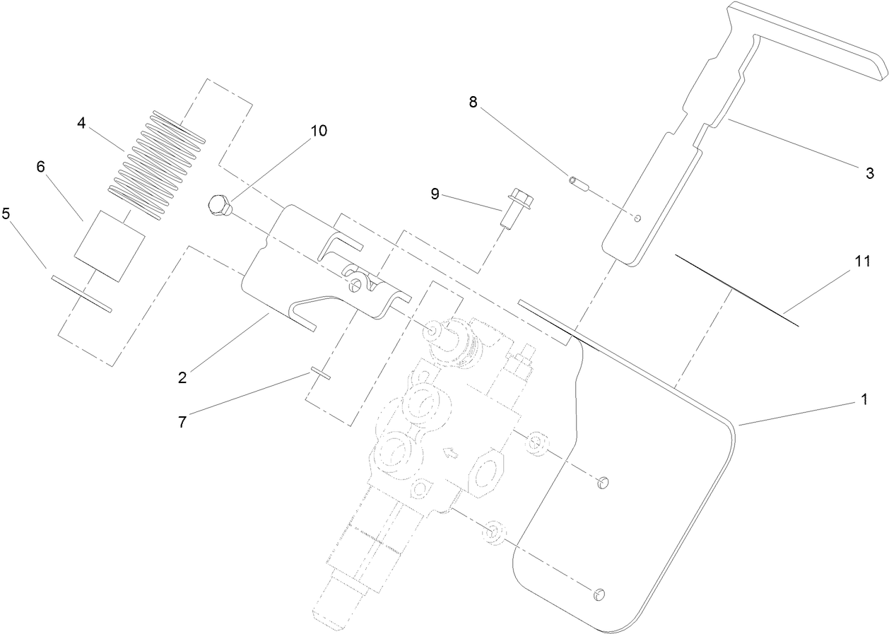 Auxiliary Control Lever Assembly