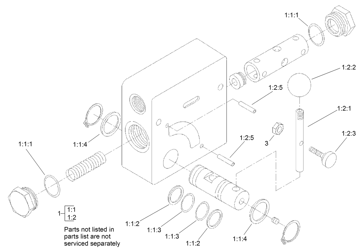 Hydraulic Valve Assembly No. 104-4221