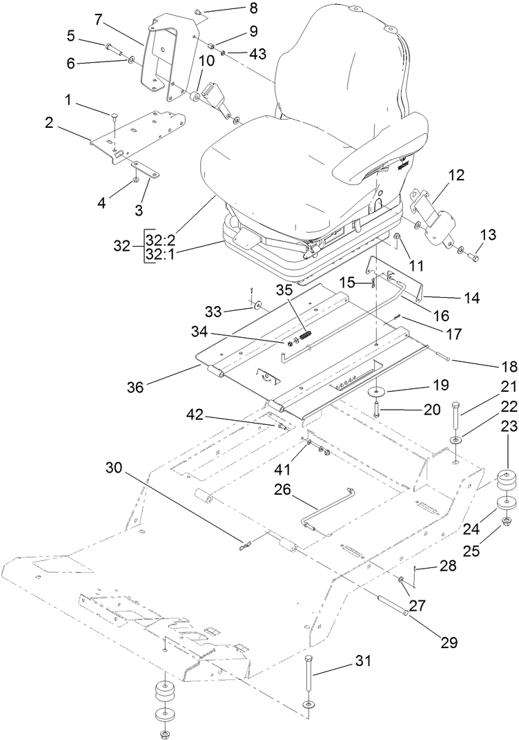 Seat Base and Seat Assembly