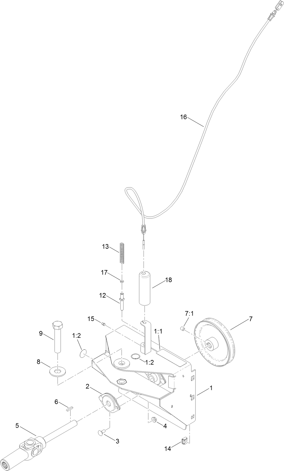 Broom Mounting Assembly