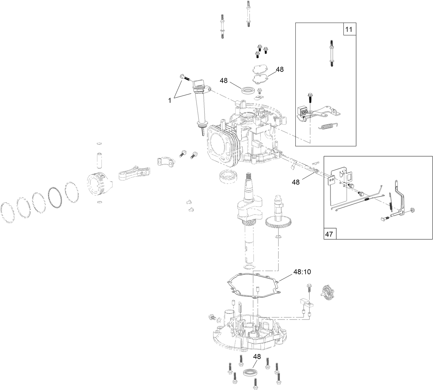 Dipstick and Gasket Assembly