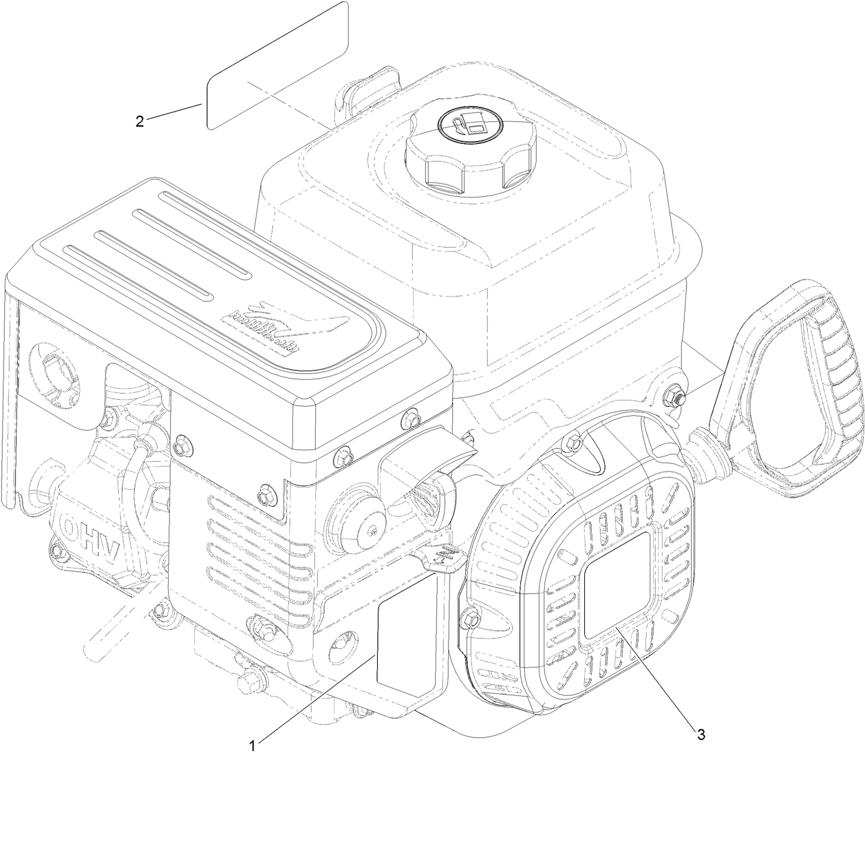 Engine Decal Assembly