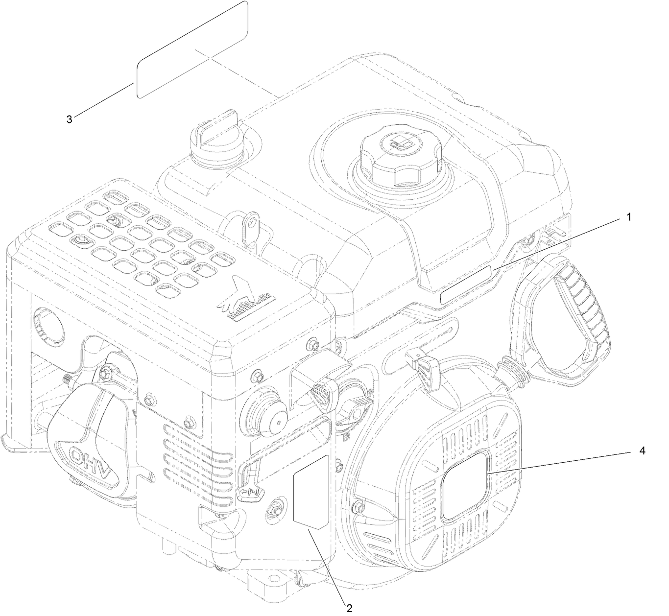 Engine Decal Assembly