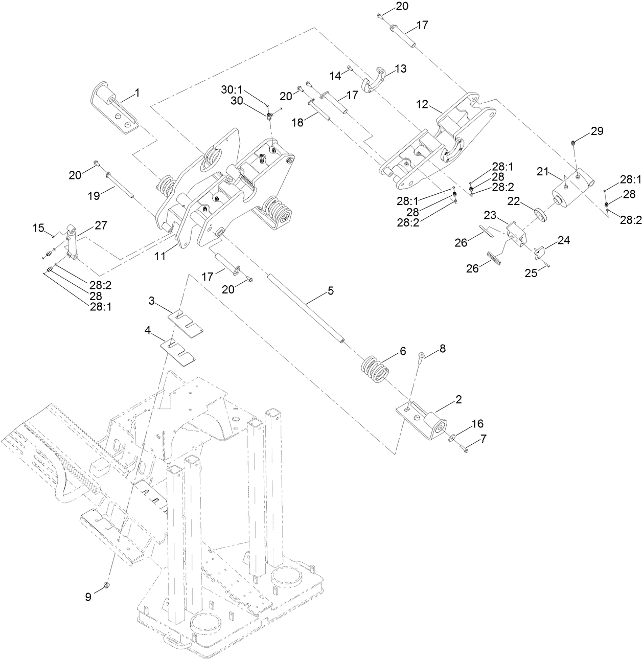 Front Wrench Assembly