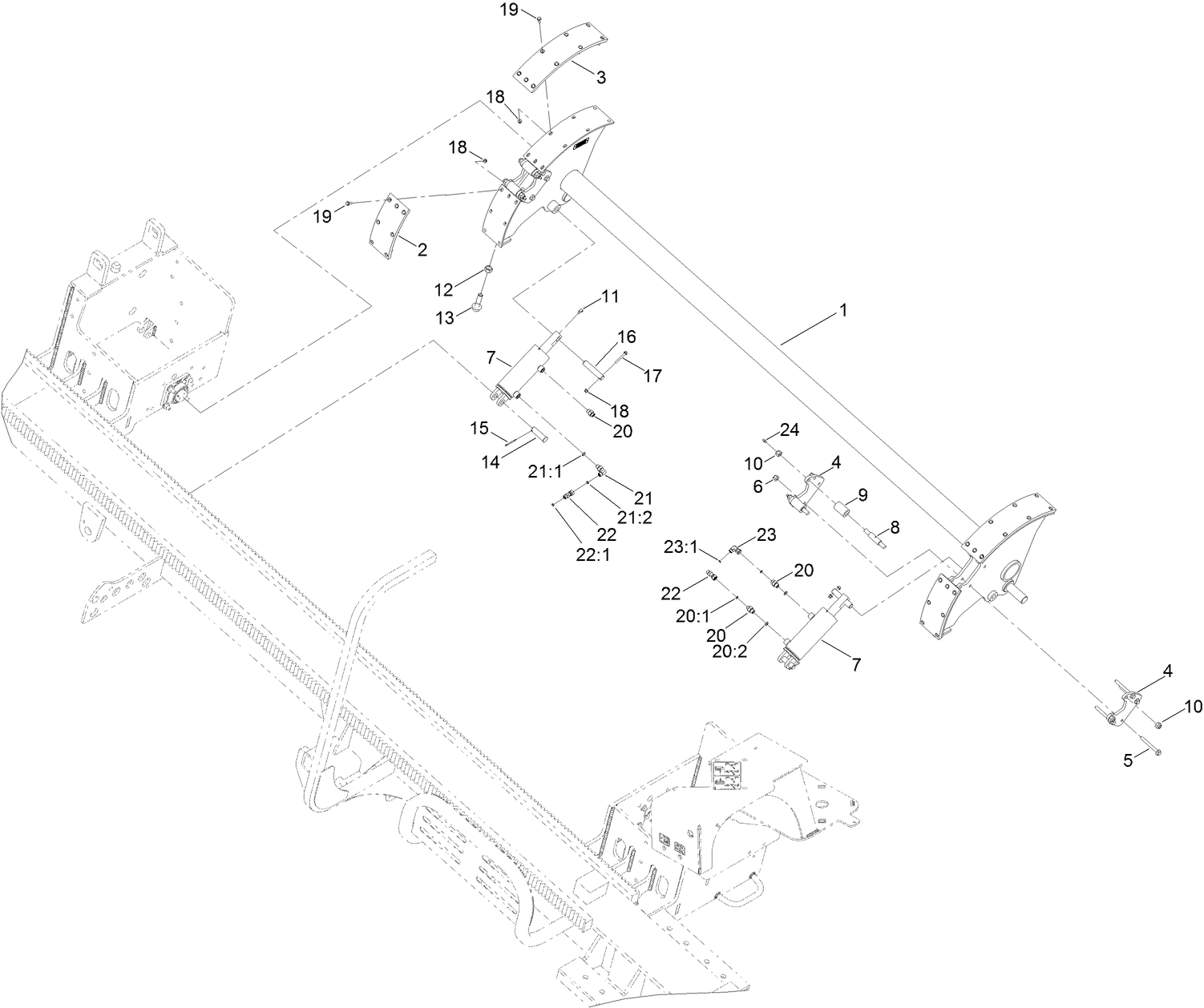 Rod Loader Cam Assembly