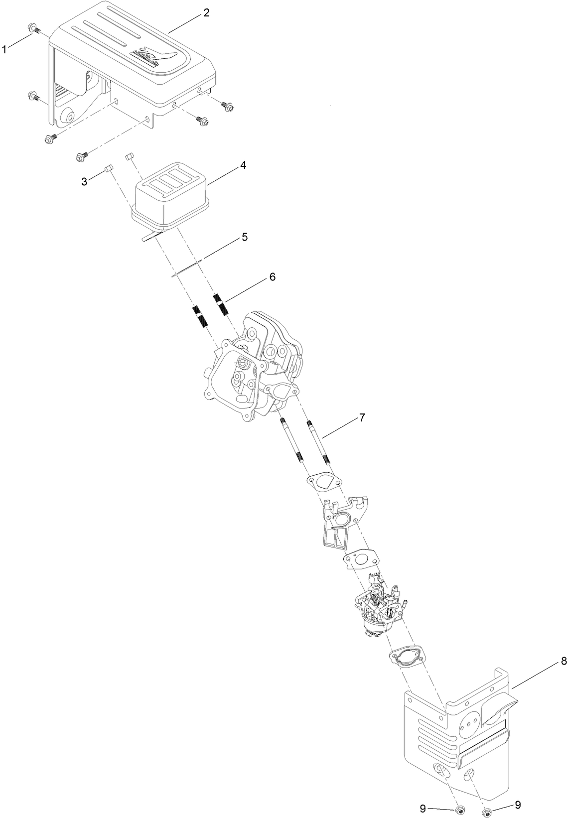 Intake and Exhaust Assembly