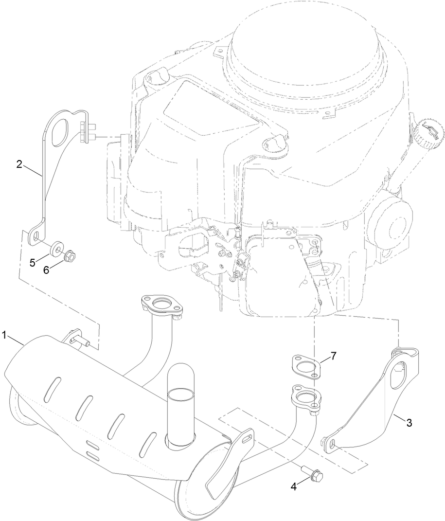 Muffler Kit Assembly No. 132-1547