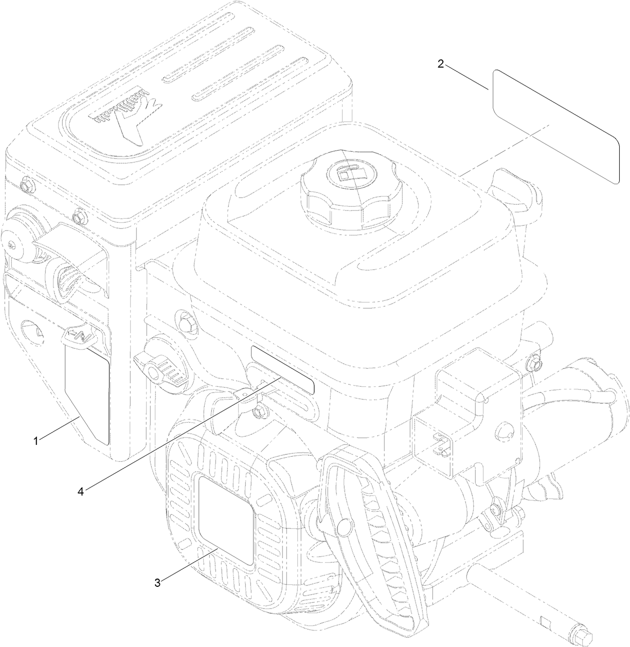Engine Decal Assembly