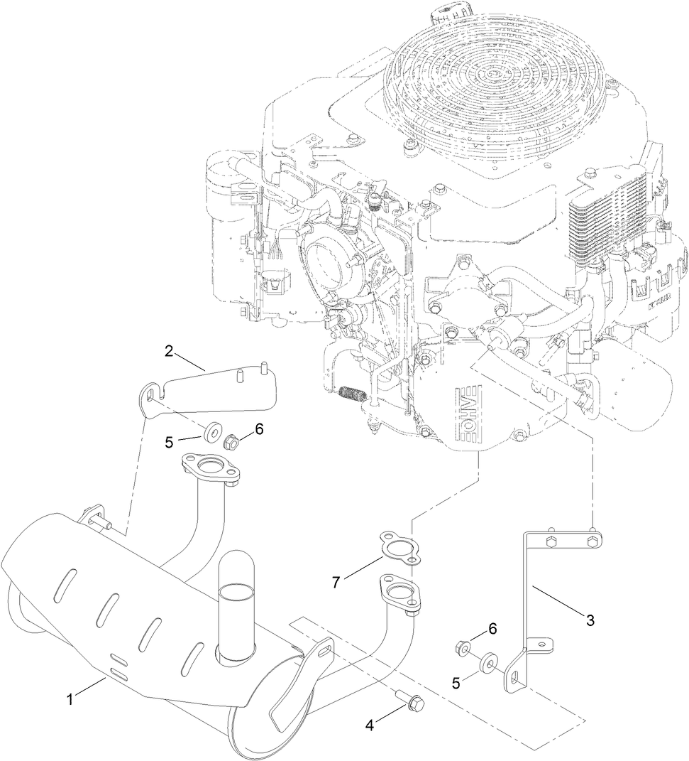 Muffler Kit Assembly No. 132-1549