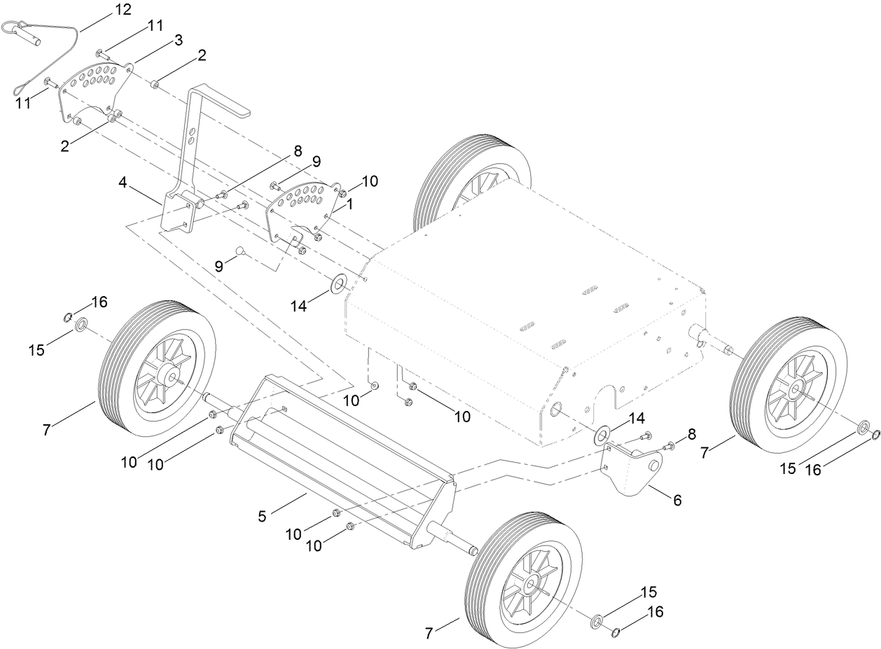 Transport-Wheel Assembly