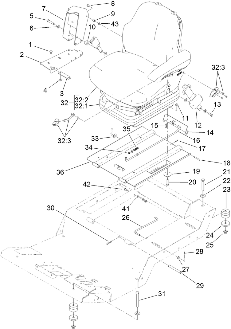 Seat Base and Seat Assembly