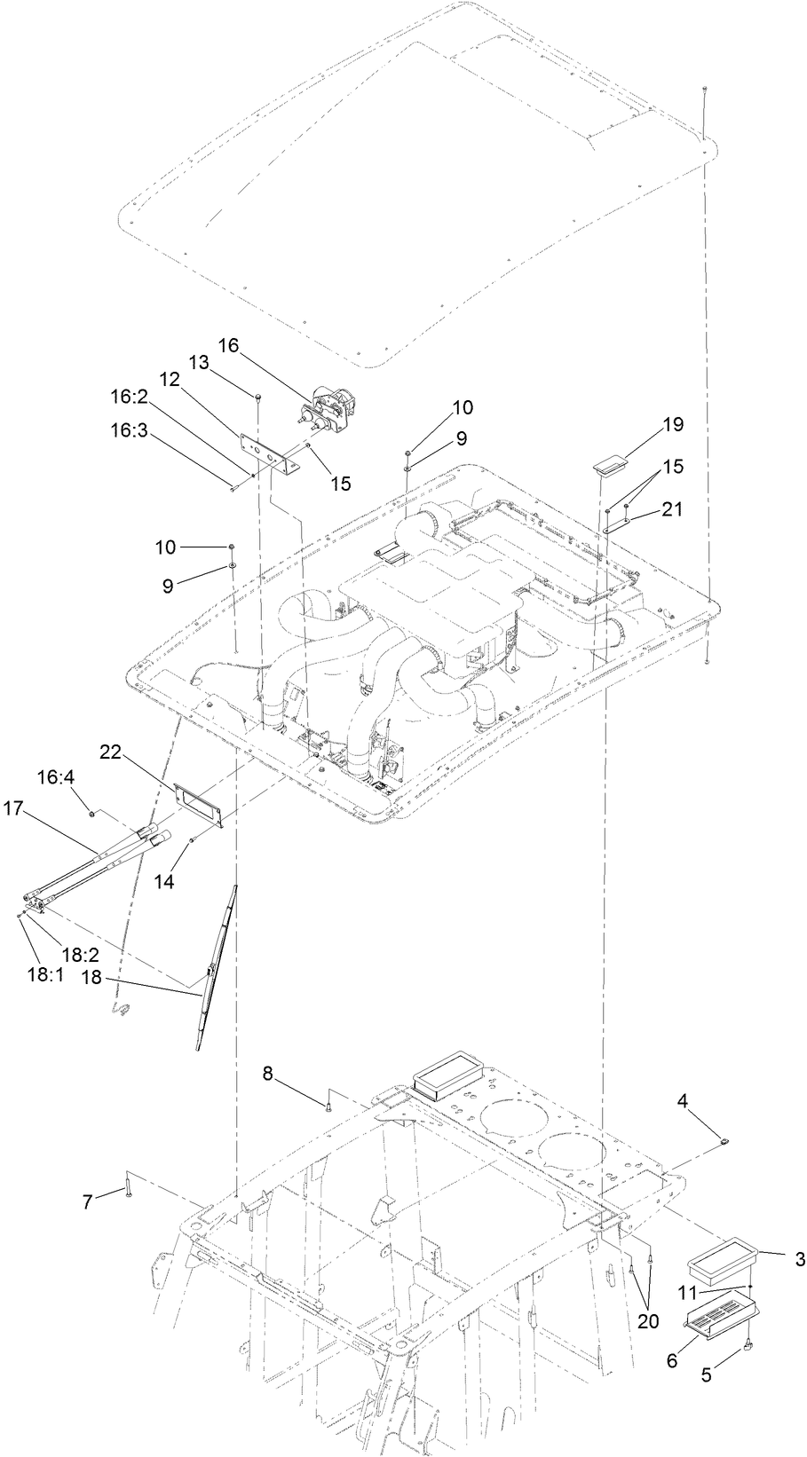 Windshield Wiper and Fresh-Air Filter Assembly